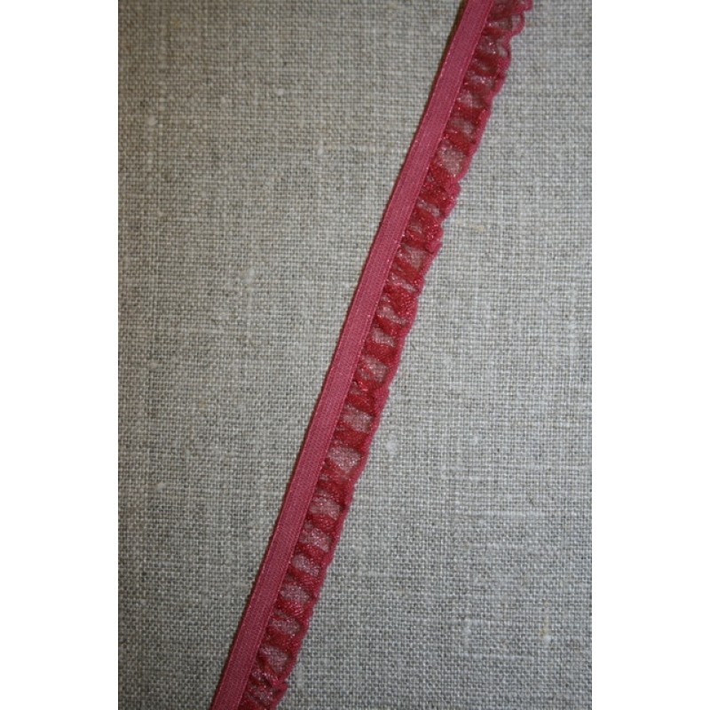 Flæseelastik mørk rosa