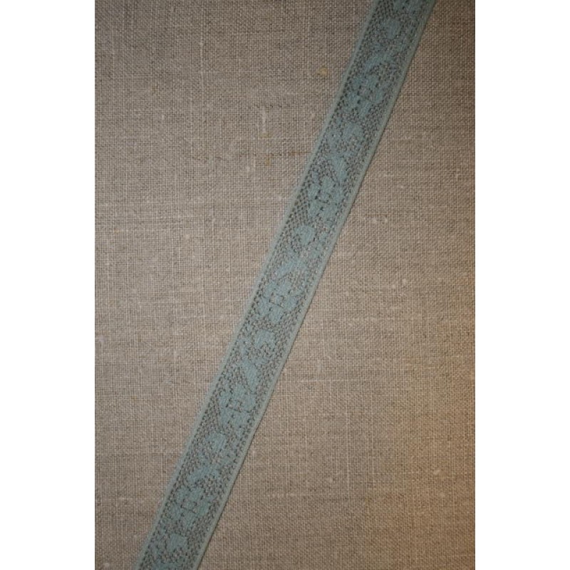 3 meter Nylonblonde 20 mm. støvet lysegrøn