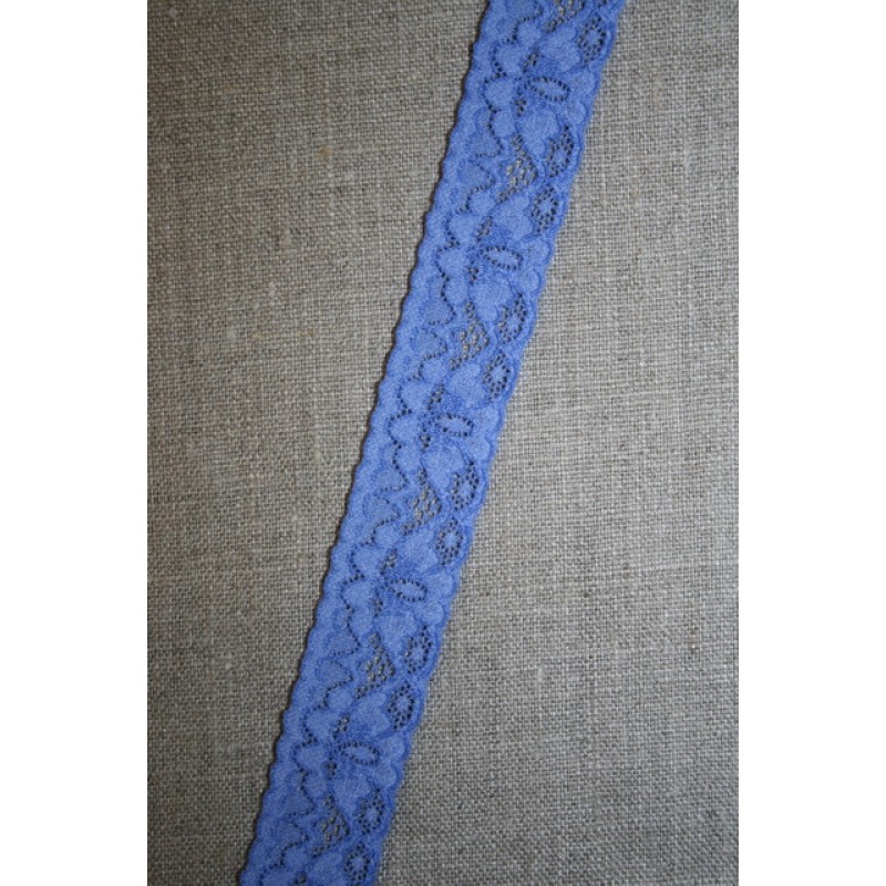 Rest Strækblonde 25 mm. lavendel, 90 cm.