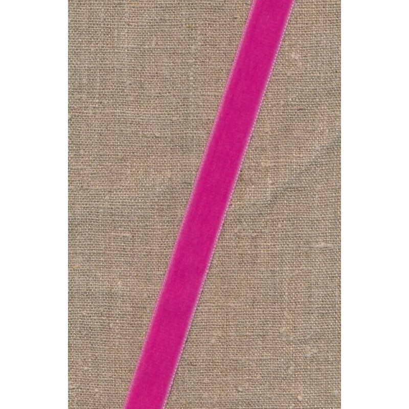 Velourbånd 16mm. i pink
