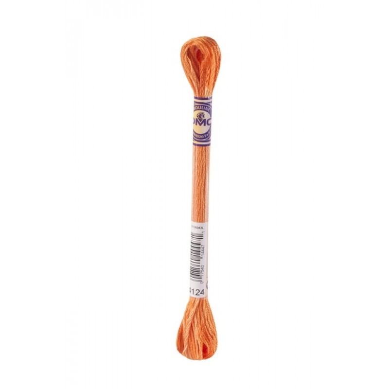 Broderigarn DMC Mouliné, Multi 4124 Bonfire