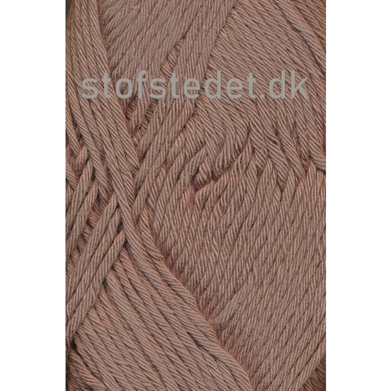 Cotton 8/8 Hjertegarn i Brun