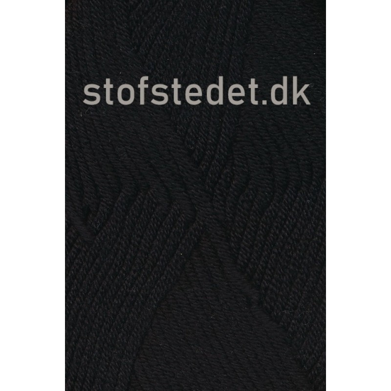 Extrafine Merino 90 i Sort | Hjertegarn