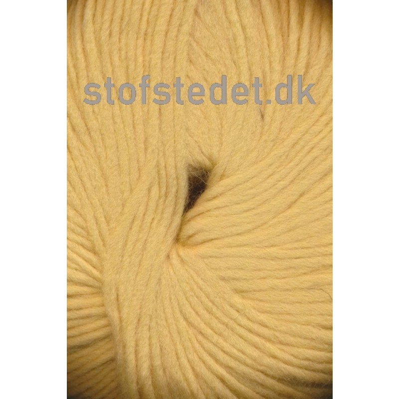 Incawool i 100% uld fra Hjertegarn i lys gul