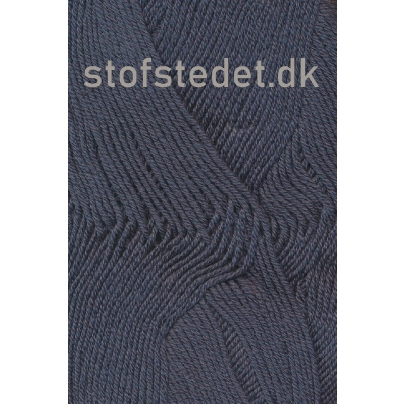 Lana Cotton 212- Uld-bomuld i Mørk grå-blå