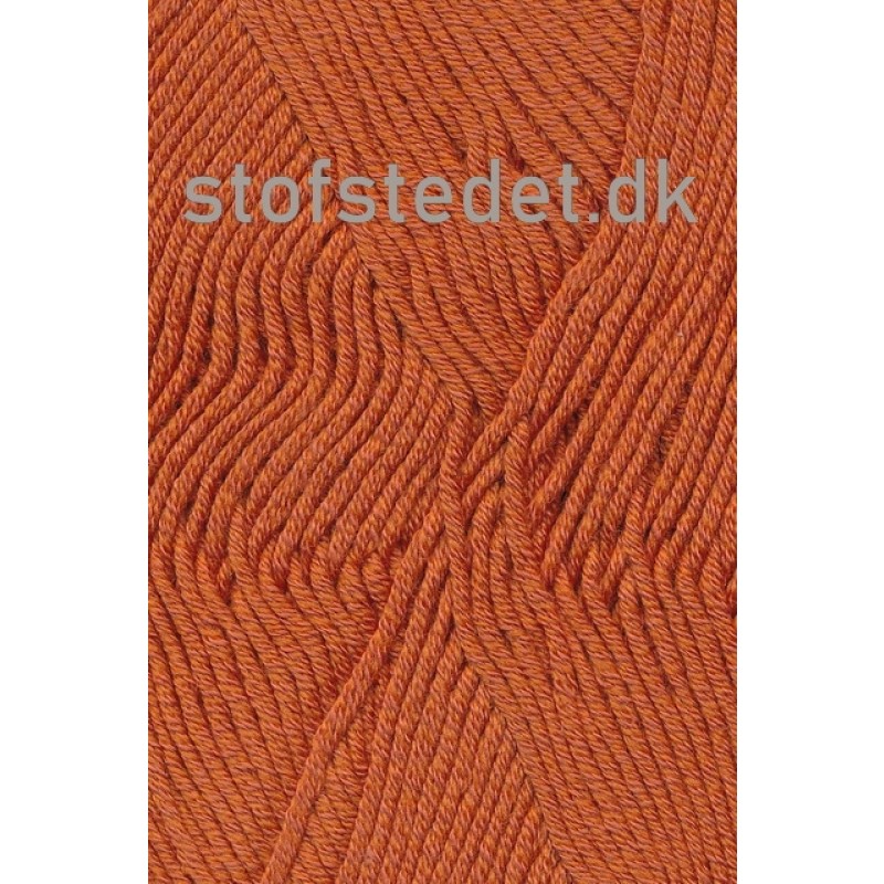Hjertegarn | Merino Cotton - Uld/bomuld i Lys brændt orange