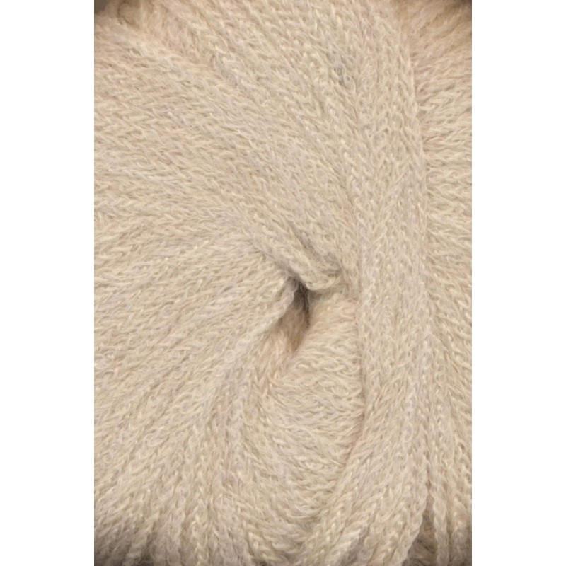 Rustic Baby Alpaca i Creme | Hjertegarn
