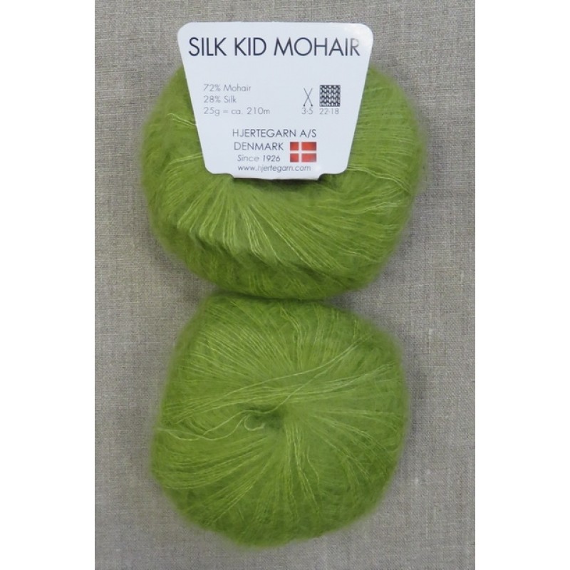 Silk Kid Mohair lime