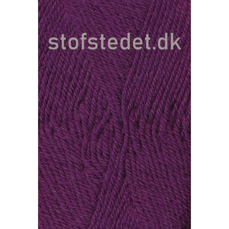 Vital 100% uld i Rød-lilla