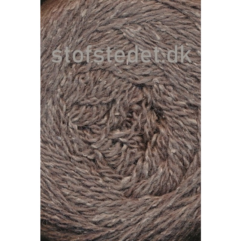 Wool Silk Gots certificeret i brun | Hjertegarn