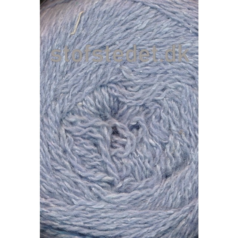 Wool Silk Gots certificeret i lyseblå | Hjertegarn