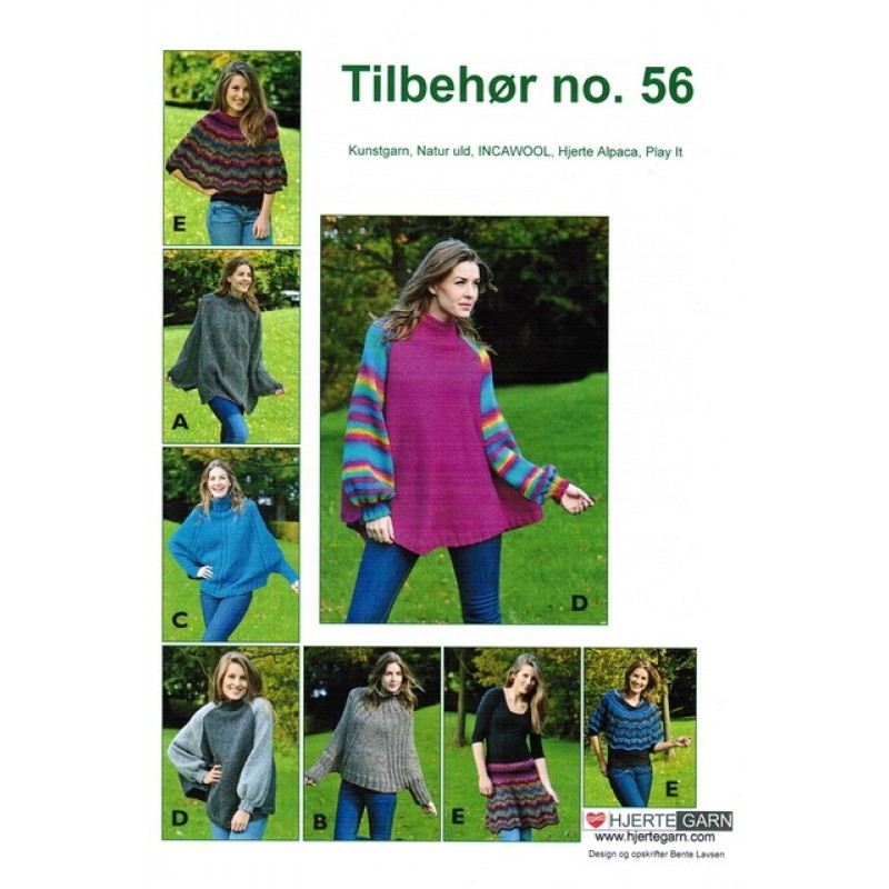 Tilbehør no. 56 Poncho/nederdel
