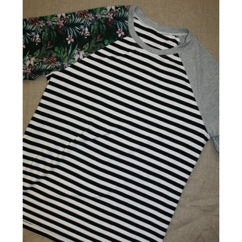 Herre t-shirt i 3 forskellig jersey