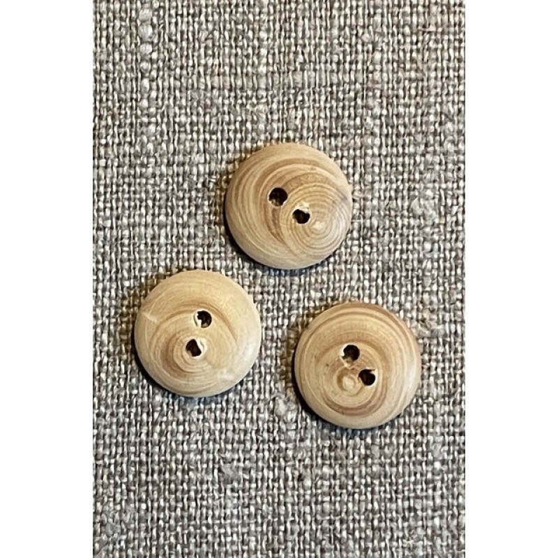 Lys træknap 15 mm. - 2-huls