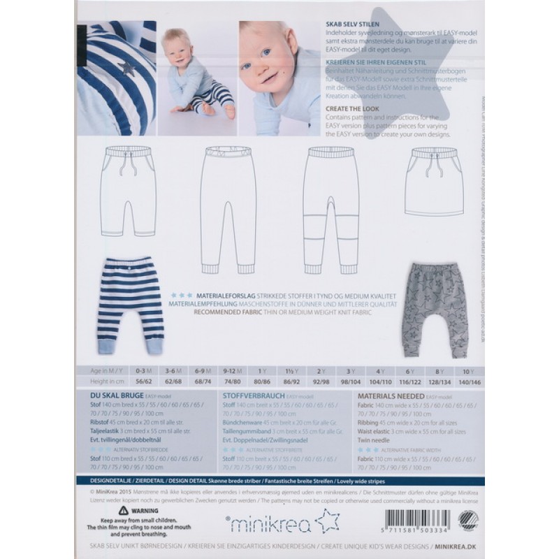 50333 Minikrea Sweat buks