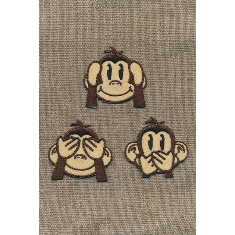 Strygemærke med 3 aber