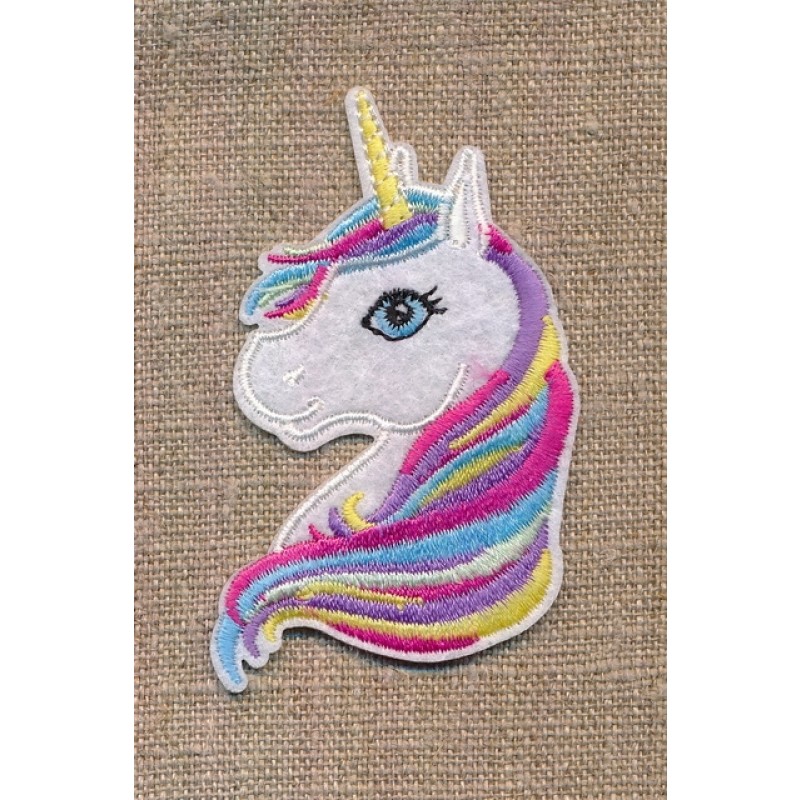 Motiv med enhjørning/hestehoved