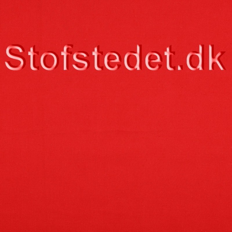 100% bomuld lagenlærred økotex i rød