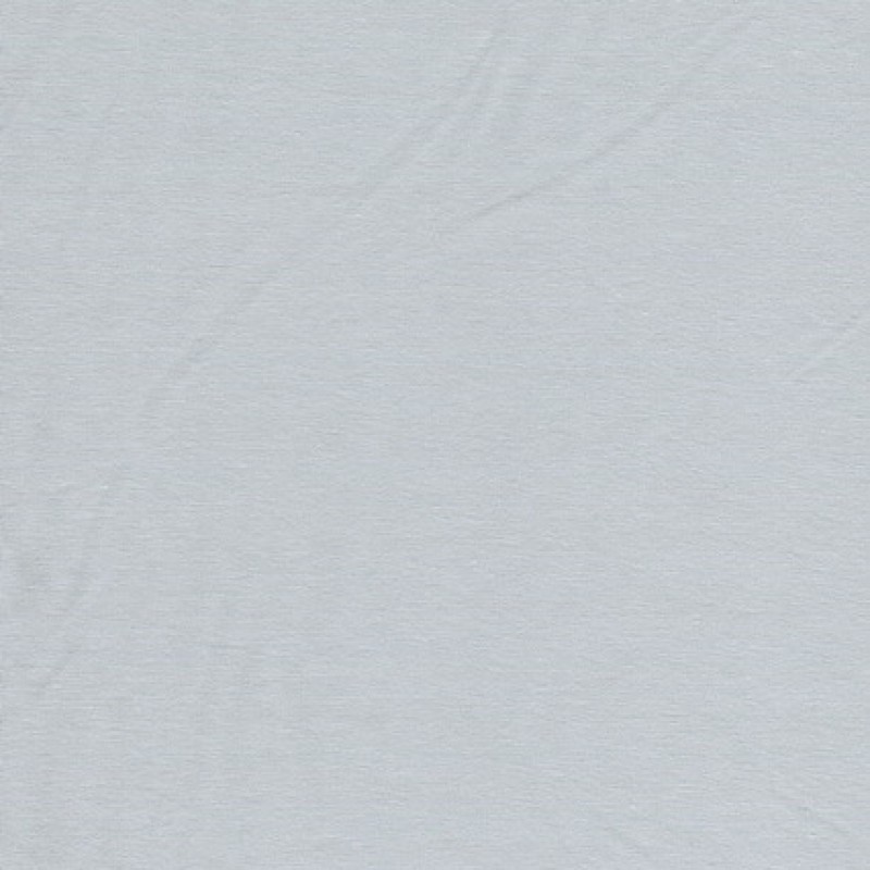 Jersey økotex bomuld/lycra, lys lysegrå