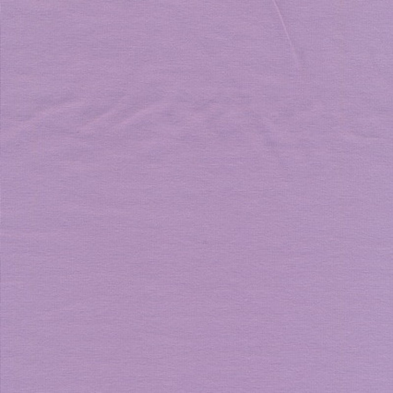 Jersey økotex bomuld/lycra, lyselilla