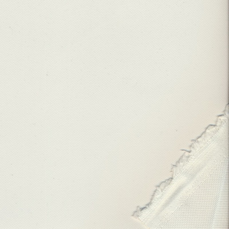 Rest Markise stof knækket hvid-25 cm. 