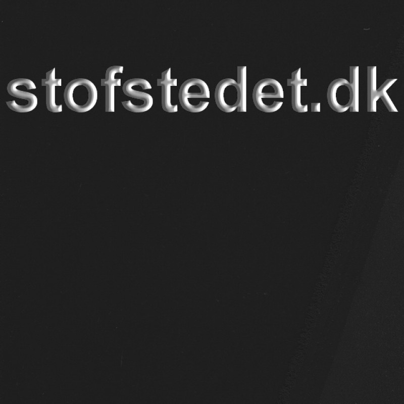 Cupro i polyester i sort let bi-stræk