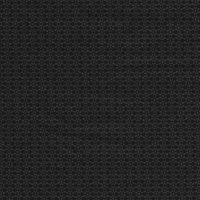 Vinter jersey - sort strik med lille blomst i grå