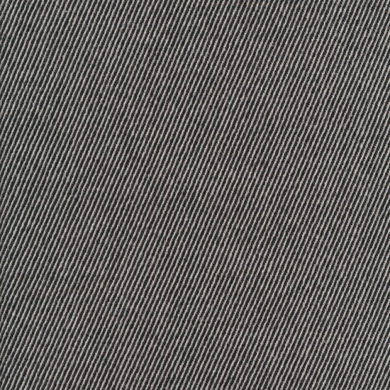 Twill-vævet uld/viskose i sort og hvid