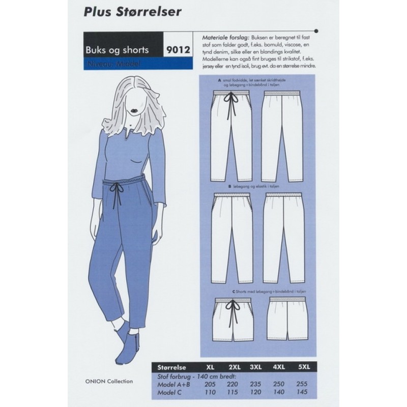 Onion 9012 Plus- Buks & shorts
