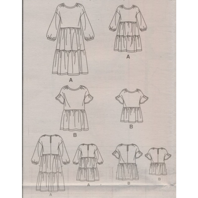 Simplicity9454Kjolemedflsertildamebarn-021