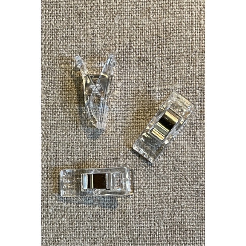 Wonder Clips 10x26 mm - klar