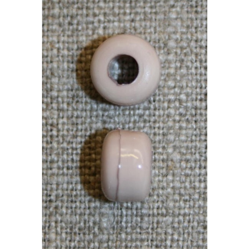 Beige perle 8x5 mm.