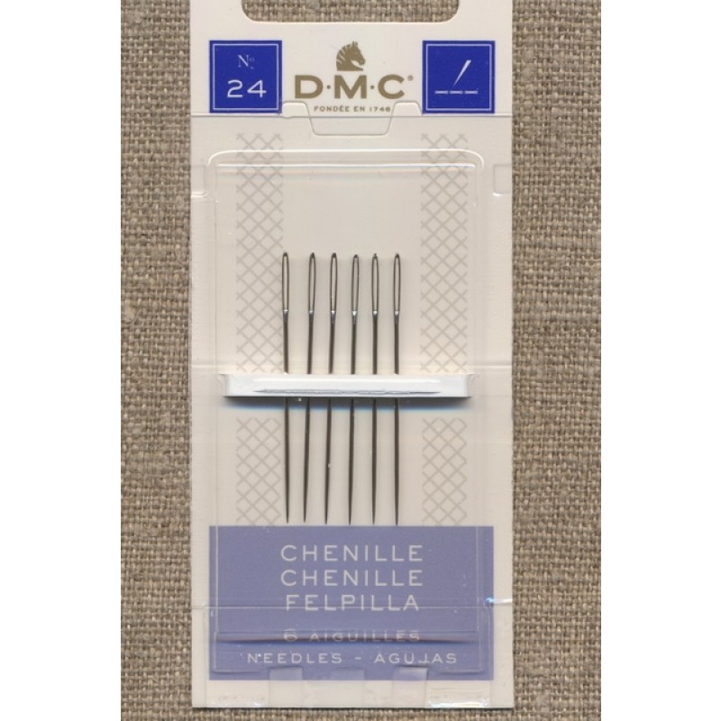 Stramajnåle med spids, str. 24 - DMC 