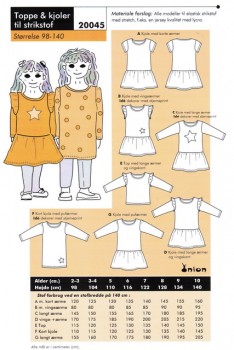 Onion 20045 -Toppe & kjoler til strikstof