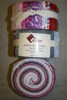 Quilters Basic Perfect rosa/grå/rød