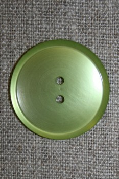 Blank 2-huls knap, 28 mm. lime