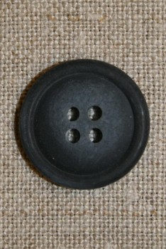 Blå meleret 4-huls knap