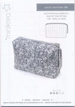 115 Minikrea Quiltet Toilettaske