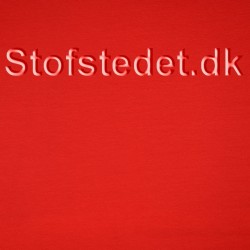 Isoli - French Terry med stræk i rød