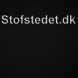 Isoli-French Terry med stræk i sort