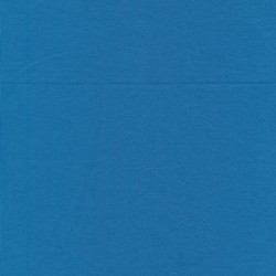 Jersey økotex bomuld/lycra, blå