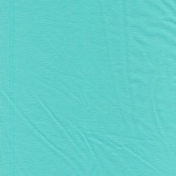 Jersey økotex bomuld/lycra, aqua