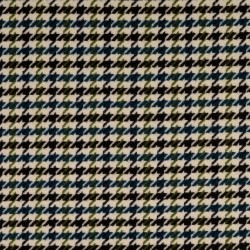 Tweed i hanefjed i knækket hvid, petrol, sort, army