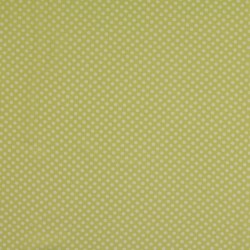 Fast viscose med prikker i lysegrøn og hvid