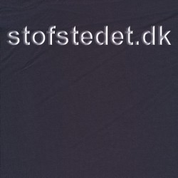 Let viskose jersey støvet mørkeblå