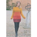 1661 Stribet patent sweater