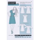 Onion 2055 Kjole i prinsesse-snit til strikstof