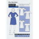 Onion 9005 Plus -Kjole i corsage-snit til strikstof