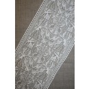 Strækblonde off-white m/"spindelvæv", 160 mm.