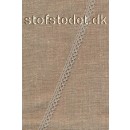 Smal Bomulds-blonde i sand, 10 mm.